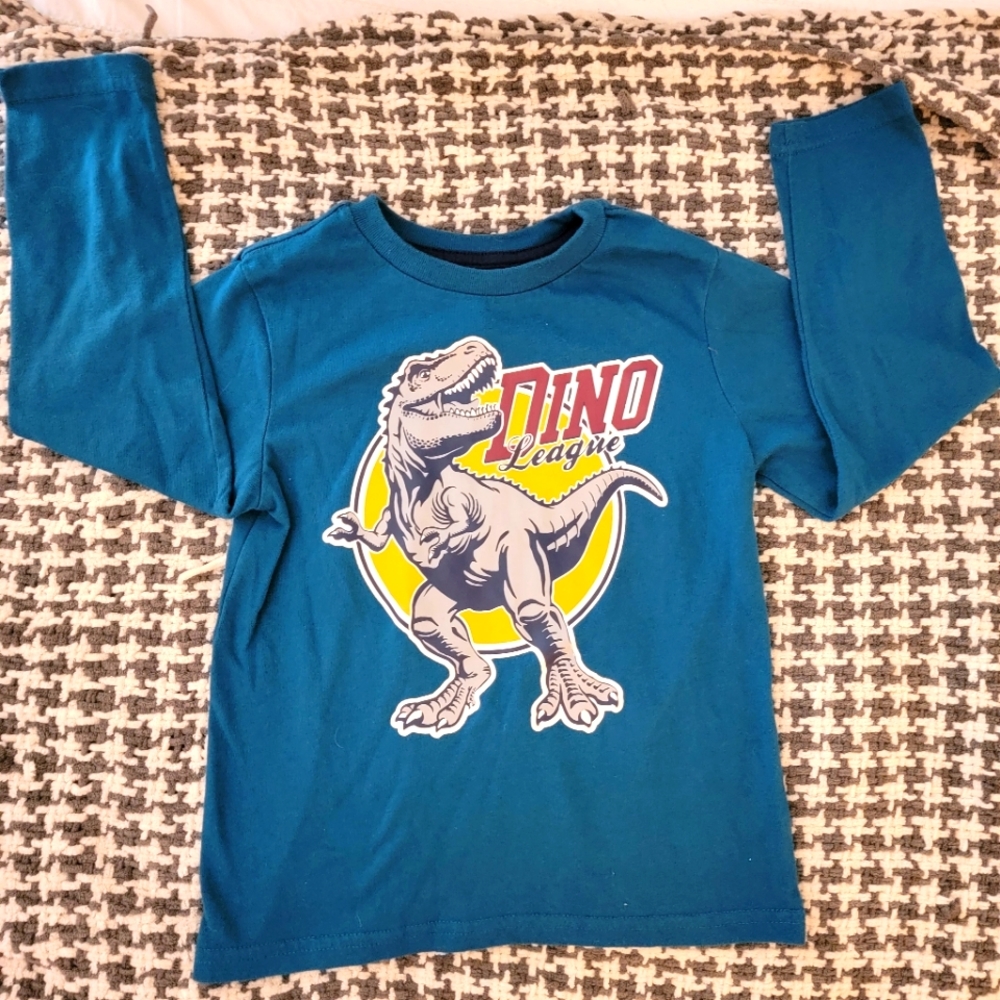 Boys long sleeve Dino tee